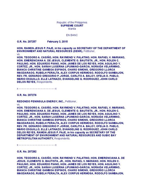 paje vs casino|Paje V. Casino G.R. No. 207257, February 3, 2015 .